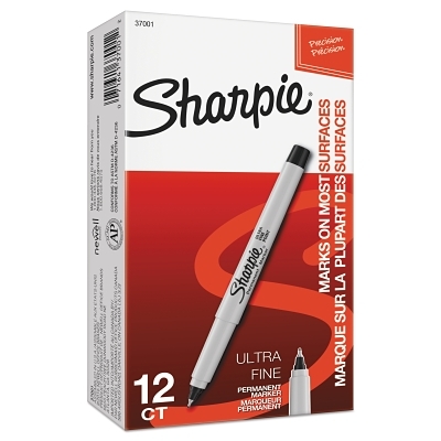 SHARPIE ULTRA FINE BLACKMARKER